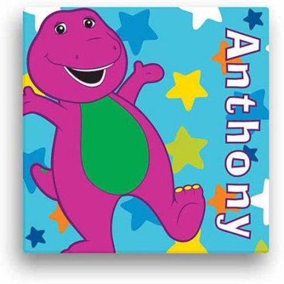 Personalized Barney Star 11