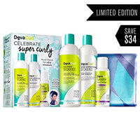 DevaCurl Super Curly Hair Care Holiday Shampoo and Conditioner Kit