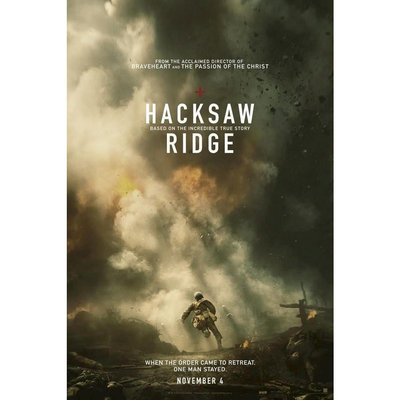 Hacksaw Ridge DVD
