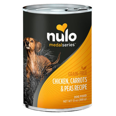 Nulo MedalSeries Dog Food - Grain Free, Chicken, Carrots and Peas size: 13 Oz