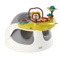Mamas & Papas Baby Snug & Activity Tray Infant Positioning Seat - Grey, Soft Grey