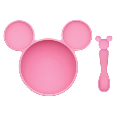 Bumkins Disney First Feeding Set - Minnie, Pink