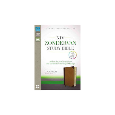 Zondervan Study Bible: New International Version, Chocolate / Caramel, Italian Duo-Tone, Built on the