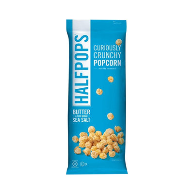 Halfpops Butter & Pure Ocean Sea Salt Halfpops - 12 Bags-12 Each