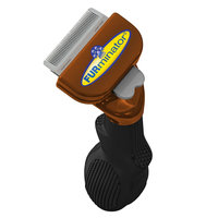 FURminator® deShedding Metallic Collection Short Hair Dog Tool size: Small, Bronze