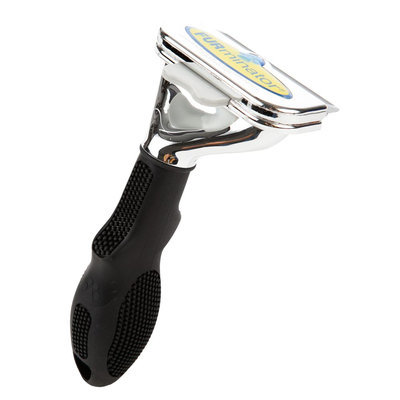 FURminator® deShedding Metallic Collection Long Hair Dog Tool, Silver