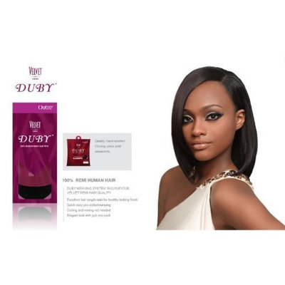 Velvet Remi Duby Human Hair Weave - 1B by Outre