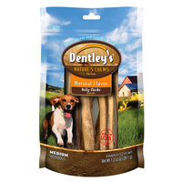 Dentley's® Nature's Chews Natural Flavor Medium Breed Bully Stick Dog Treat size: 8 Count