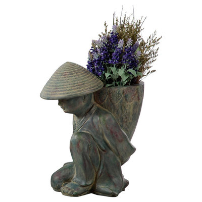 Novelty Humble Planter - Grey - Bombay Outdoors