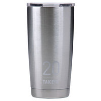 Takeya Originals 20oz Insulated Stainless Steel Tumbler with Sip Lid - Steel, Silver