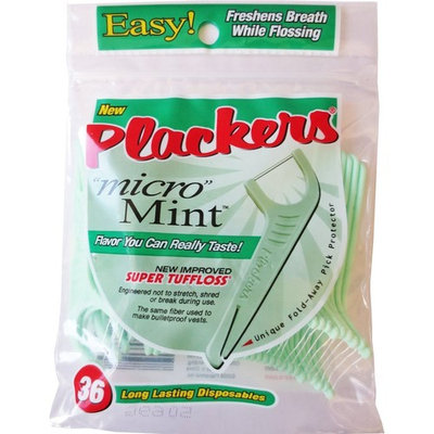 Plackers Micro Mint Dental Flosser