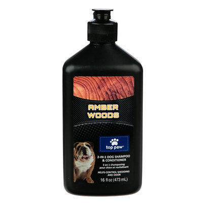 Top Paw® Amber Woods 2-in-1 Dog Shampoo and Conditioner