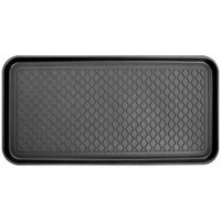 Berrnour Home 15 in. x 30 in. Multi-Purpose Utility Boot Tray, Black