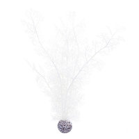 biOrb Sea Fan Aquarium Artificial Plants - White - L
