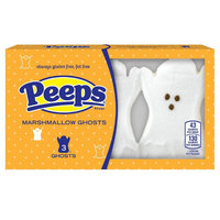 Dollar Item Direct Candy Marshmallow Ghosts 3Pk Halloween Peeps 1-1/8Oz Usa, Case of 24