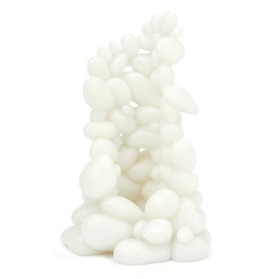 biOrb Pebble Ornament Aquarium Artificial Plants - White - M