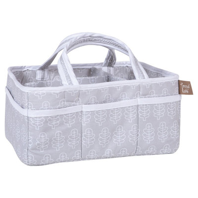 Trend Lab Storage Caddy - Gray Leaf