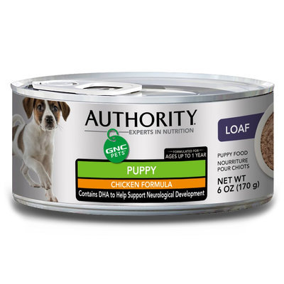 Authority® GNC Pets Puppy Food - Chicken size: 6 Oz