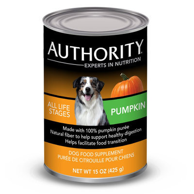 Authority® Dog Food Supplement - Pumpkin size: 15 Oz