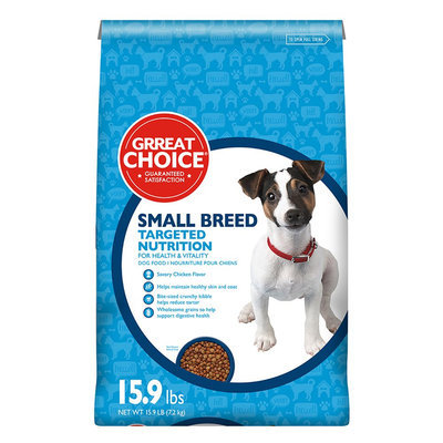 Grreat Choice® Targeted Nutrition Small Breed Dog Food - Chicken size: 15.9 Lb