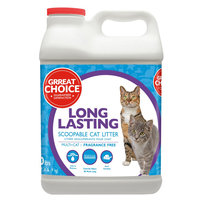 Grreat Choice® Long Lasting Cat Litter - Scoopable, Multi-Cat, Fragrance Free size: 20 Lb