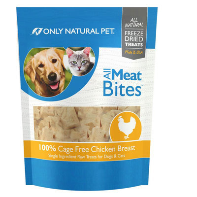 Only Natural Pet All Meat Bites Chicken 2.5 oz
