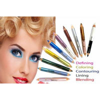 ITAY Mineral Duo Pencils High-Pigment Color (10 Pack!) + ITAY Mineral Foundation Full-Coverage MF5