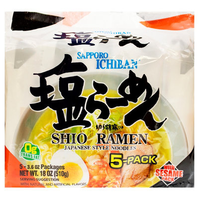 Sapporo Ichiban Shio Ramen, 17.5 Oz