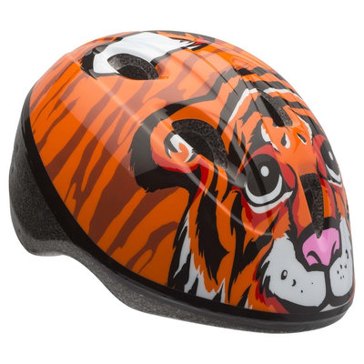 Bell Sports Bell Zoomer Tiger Toddler Bike Helmet - Orange