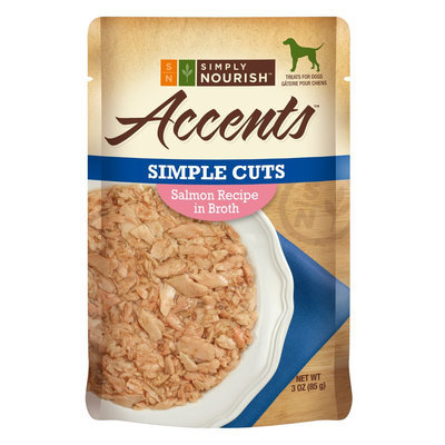 Simply Nourish, Accents Adult Dog Food - Simple Cuts, Salmon size: 3 Oz