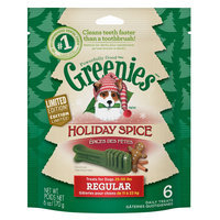 Greenies® Holiday Spice Regular Dental Dog Treat size: 6 Count
