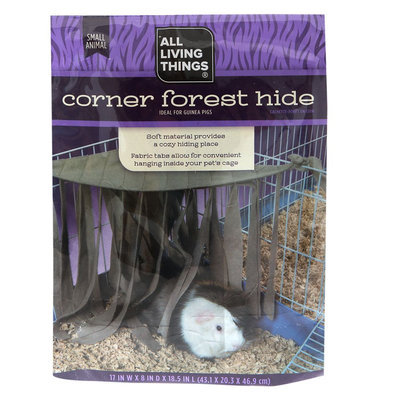 All Living Things® Corner Forest Hide Small Pet