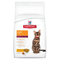 Hill's Science Diet Adult Light Dry Cat Food - 17.5 lb