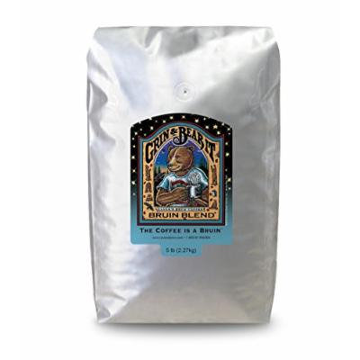 Raven's Brew Auto Drip Grind Bruin Blend, Full City Roast 5-Pound Bag