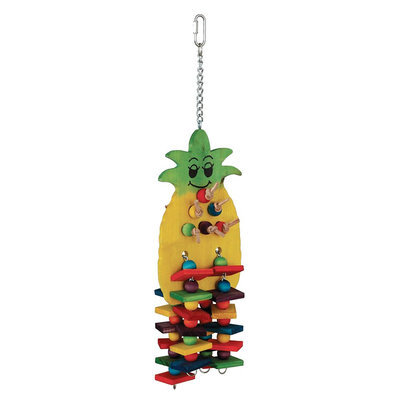 All Living Things® Pineapple Blocks Bird Toy