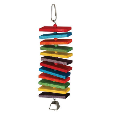 All Living Things® Multi-Colored Spiral Bird Toy