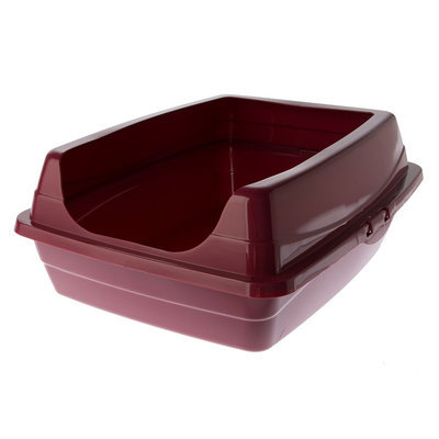 Grreat Choice® Open Rim Litter Pan size: 19.3