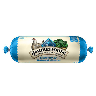 THE BLUE BUFFALO CO. BLUE™ Smokehouse™ Gourmet Sausage Rolls Chicken and Spinach For Adult Dogs