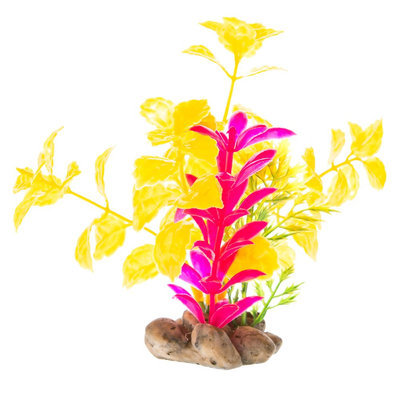 Top Fin® Orange and Fuchsia Aquarium Plant