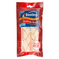 Dentley's® Rawhide Braids Medium Dog Treat size: 7 in