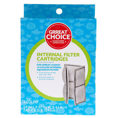 Grreat Choice® Internal Filter Cartridges size: 10 gal