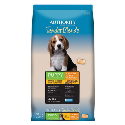 Authority® Tender Blends Puppy Food - Chicken and Rice size: 30 Lb