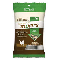 Natures Variety Instinct Nature's Variety® Instinct® Raw Boost Mixers Dog Food Topper - Grain Free, Freeze Dried Raw, Lamb