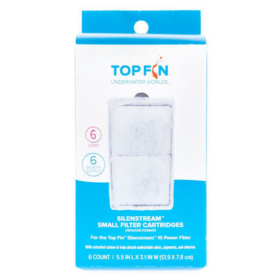 Top Fin Silenstream Cartridge size: 6 Count