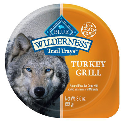 THE BLUE BUFFALO CO. BLUE™ Wilderness® Trail Trays™ Turkey Grill For Adult Dogs