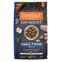 Natures Variety Instinct Nature's Variety Instinct Raw Boost Senior Dog Food - Grain Free, Freeze Dried Raw, Chicken size: 21 Lb