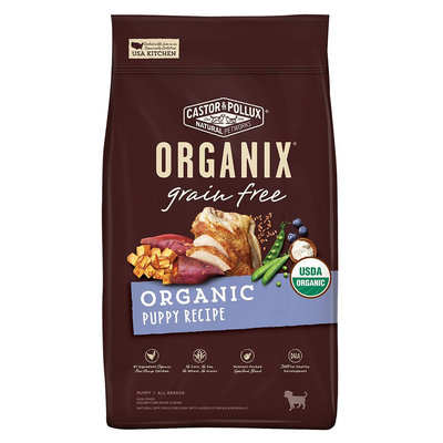 Organix Grain Free Puppy Dry Dog Food, 4lbs