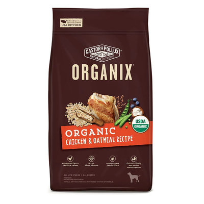 Castor and Pollux Organix Organic Dog Food - Chicken and Oatmeal size: 10 Lb, Castor & Pollux
