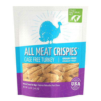 Only Natural Pet All Meat Turkey Crispies 5 oz Bag