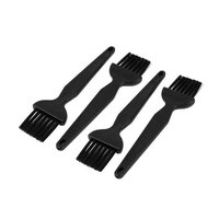 sourcingmap® 5pcs Plastic Flat Handle Computer Vents Anti Static ESD Cleaning Dust Brush